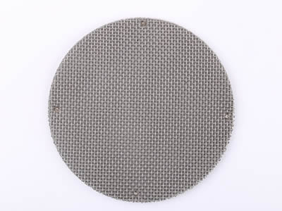 Sinter filter plate in round shape from stainless steel sinter wire mesh
