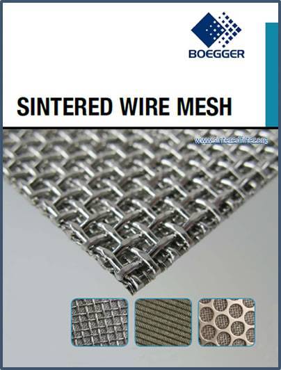 A PDF file for sintered mesh filter and sintered fiber.